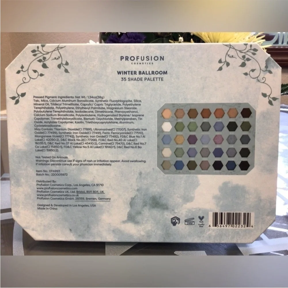Profusion Cosmetics Eyeshadow Palette